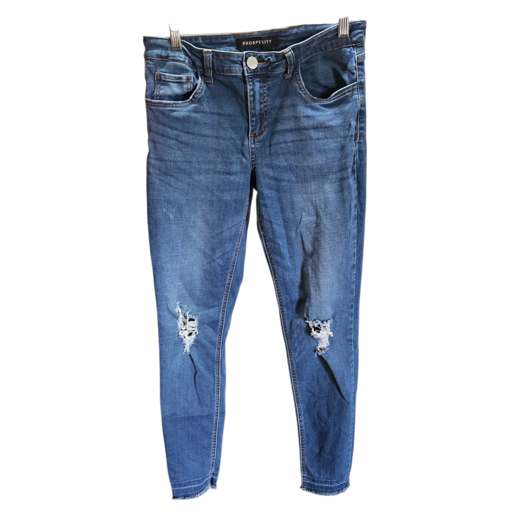 Stylish Blue Skinny Jeans for Women